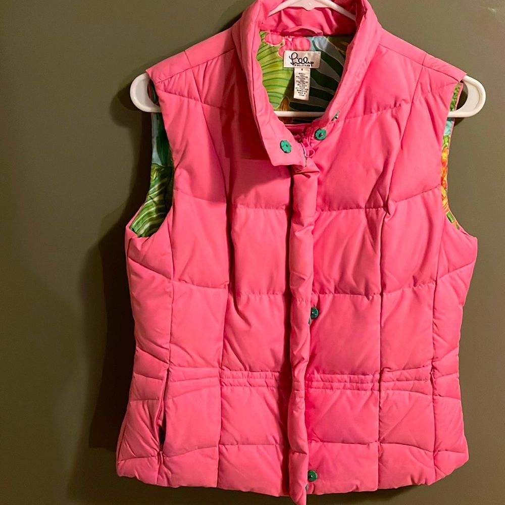 Lily Pulitzer vest!